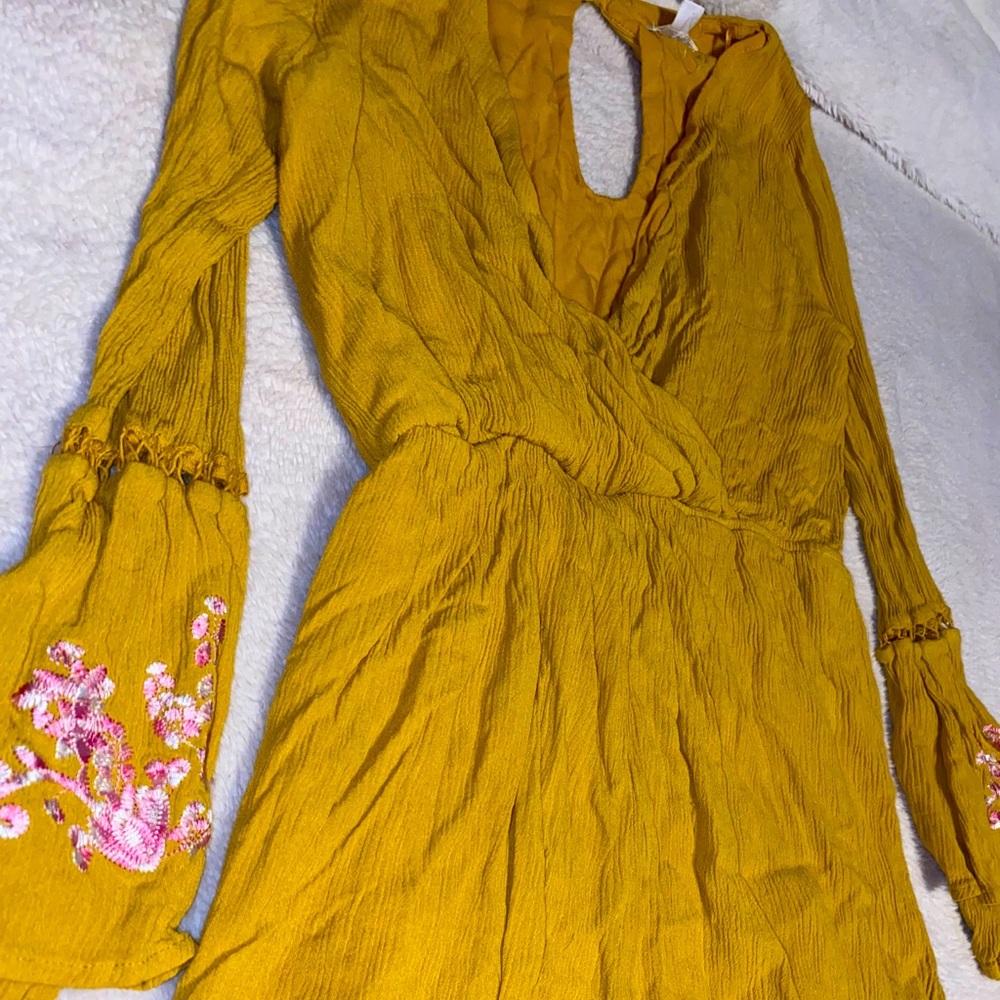Miami yellow romper !!💛